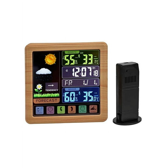 Smart Weather Station with Multi Function Display for Indoor Outdoor Use