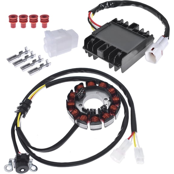 Genrics Stator & Regulator Rectifier Replacement for YFZ450 2004 2005 2006 2007 2008 2009-2013