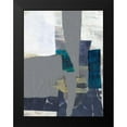 thumbnail image 2 of Goldberger, Jennifer 15x18 Black Modern Framed Museum Art Print Titled - Teal Inset II, 2 of 5