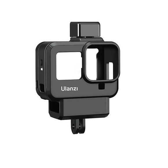 Ulanzi Ulanzi G8-9 Action Camera Cage for GoPro 8 - Lightweight Durable Frame with Lens Cover, Filter Adapter, and Microphone Mount