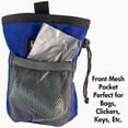 thumbnail image 3 of barkOutfitters Dog Treat Pouch - Dog Treat Training Pouch - Treat Bags for Dogs, Easily Carries Snacks and Pet Toys, Dog Puppy Food Container with Mesh Pocket, Professional Quality Pouch (Blue), 3 of 5
