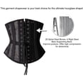 thumbnail image 4 of Corsets d'Entraînement à la Taille pour Femmes, Silhouette de Sablier en Acier Robuste 26, 4 of 6