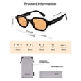 thumbnail image 5 of Gafas de Sol SOJOS Retro Polarizadas Hexagonales SJ2389 para Mujer/Hombre, 5 of 5