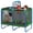 Green+Blue, variant on Trampoline for Kids with Enclosure, SHINPT Toddler Trampoline for Kids, Upgrade Full Anti-Rust Tampoline for Backyard, 55" Kids Indoor Trampoline with Safety Net, Small Trampolines for Boys & Girls