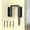 Black, variant on Topboutique Sliding Door Loop Lock Latch Updated U-Shaped Loop Latch 90/180 Degree Patio Lock Latch Security U-Bolt Locks for Single/Double Barn Door Fence Window Closet - 1 Pc Silver