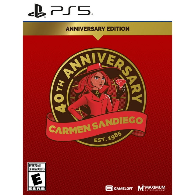 Carmen Sandiego 40th Anniversary Edition (PlayStation 5)