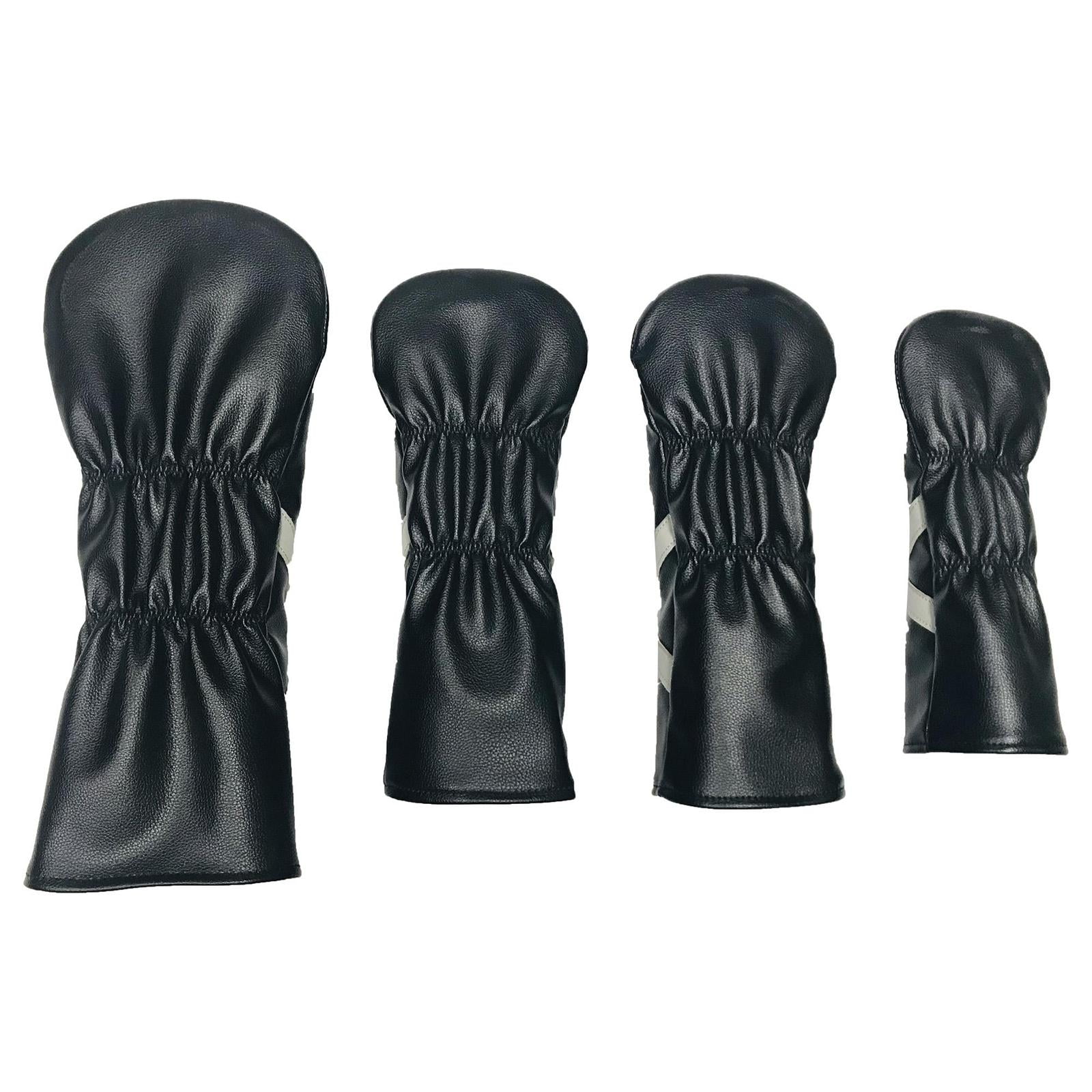 harayaa 4x Golf Head Covers for Driver And Fairway Wood Golf Club, Skull Headcovers Golf