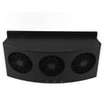 thumbnail image 4 of Car Solar Powered Fan, 4000 RPM Car Exhaust Fan 3 Fans With 2 Levels, Eliminate The Peculiar Smell Low Noise Window Cooler Fan USB Car Radiator For All Cars, With Adhesive Strip, 4 of 8