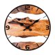 thumbnail image 5 of Reloj de pared de madera de 30 cm, hueco, rústico, artístico, colgante, reloj de pared, reloj de pared Color marrón, 5 of 9