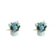 thumbnail image 3 of Toystoory Flores artificiales Florero de cerámica Faux Hortensia Fake Planter Wedding Azul 2Conjunto, 3 of 6