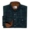 thumbnail image 4 of SPEEDRUN Men's Flannel Shirts Cotton Long Sleeve Shirt Casual Button Down Shirts with 2 Pockets, 4 of 7