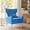 Blue, variant on Villeston Modern Accent Chairs for Living Room Chairs Upholstered Velvet Fabric Reading Chair Mid Century Arm Chair Comfy Armchair,Pink