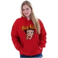 thumbnail image 3 of Funny Betty Boop Cartoon Hug Life Women Plus Size Hoodie Brisco Brands 2X, 3 of 4