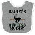 thumbnail image 3 of Inktastic Daddy Hunting Buddy Bow Hunter Boys Baby Bib, 3 of 4