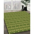 thumbnail image 2 of Ahgly Company Indoor Round Patterned Pistachio Green Area Rugs, 6' Round, 2 of 6