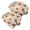 Christmas Santa Train Polar Bear Pattern-1, variant on Christmas Santa Train Polar Bear Pattern 2 Pack Slouchy Beanie Hat, Sleep Head Cover with Stretchy Fabric & Soft Texture, Heat Retaining Gifts for Unisex Men Women