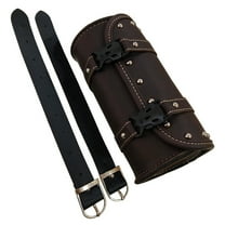 SWETRACE Motorcycle Roll Tool Bag Pu Leather with Tool Storage 1Pcs