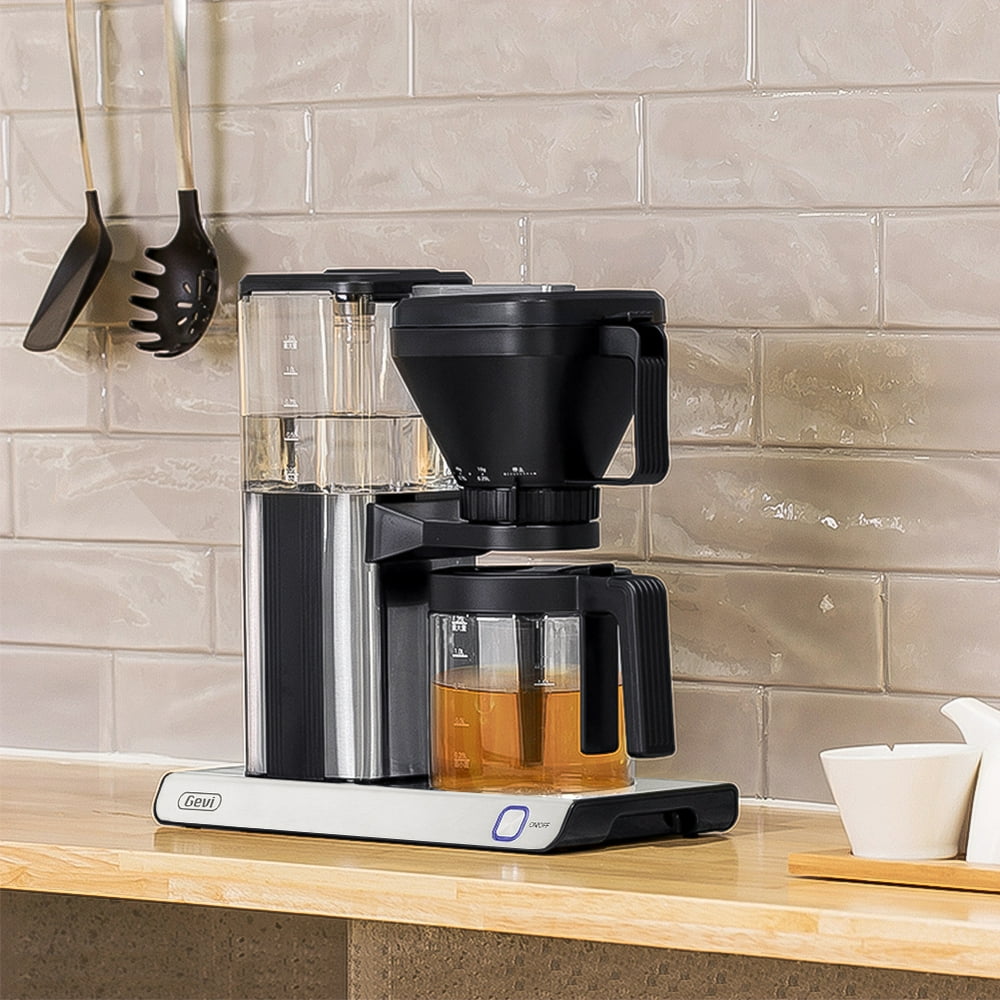 Hommoo Automatic PourOver Style Drip Coffee Maker with 8
