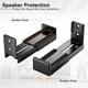thumbnail image 5 of Soporte de pared para barra de sonido PUTORSEN Universal Dual de 33 libras, negro, 5 of 9
