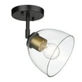 thumbnail image 3 of Golden Lighting Roxie 1-light Wall Sconce in Matte Black, 3 of 7