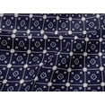 thumbnail image 4 of oneOone Viscose Jersey Fabric Check Kasuri Print Sewing Fabric BTY 60 Inch Wide, 4 of 5