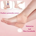 thumbnail image 3 of NOKIO 1 Pair Gel Heel Protectors, Silicone Heel Cups & Ankle Protectors for Heel Pain and Cracked Heels Relief for Men and Women Winter Unisex Silicone Moisturizing Gel Heel Socks, 3 of 9
