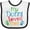 White and Black, variant on Inktastic My Nonni Loves Me Boys or Girls Baby Bib