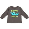 thumbnail image 3 of Inktastic My Aunt loves me- cute narwhal Boys or Girls Long Sleeve Toddler T-Shirt, 3 of 5