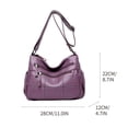thumbnail image 3 of Sacs Bandoulière pour Femmes, Sacs à Main pour Femmes, Nouveau Sac Bandoulière en Cuir Grande Capacité Multi-Compartiments, Sacs pour Femmes, Sac Bandoulière pour Femmes, Sacs Bandoulière en Cuir pour Femmes, 3 of 3