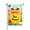 Color 2, variant on Amhnf Hello Summer Watermelon Garden Flag With Bees And Flowers For Home Outdoor Garden Yard Decor 12x18 inch