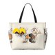 thumbnail image 1 of Fotbe Brown Cat Cartoon Bolsa de Viaje para Playa - Resistente al Agua, Bolsa Tote de Gran Capacidad y Ligera con 7 Bolsillos para Mujeres y Hombres, 1 of 7