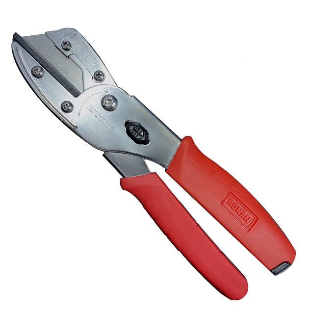 RONAN Multi-Cut Quick Change Utility Cutter, Razor Sharp Multipurpose Cutting Tool Cuts Cable, Wood, Carpet, Laminate Tile, Vinyl, Rubber, Shrubs, Fo