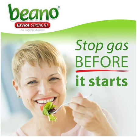 Beano Digestive Enzyme, Gas Prevention & Digestive Enzyme Supplement, 30 Count