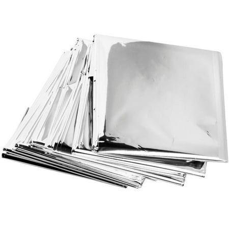 Emergency Mylar Thermal Blankets (Pack of 30), Emergency Thermal Blanket provides convenient easy protection in all cold or warm weather states By