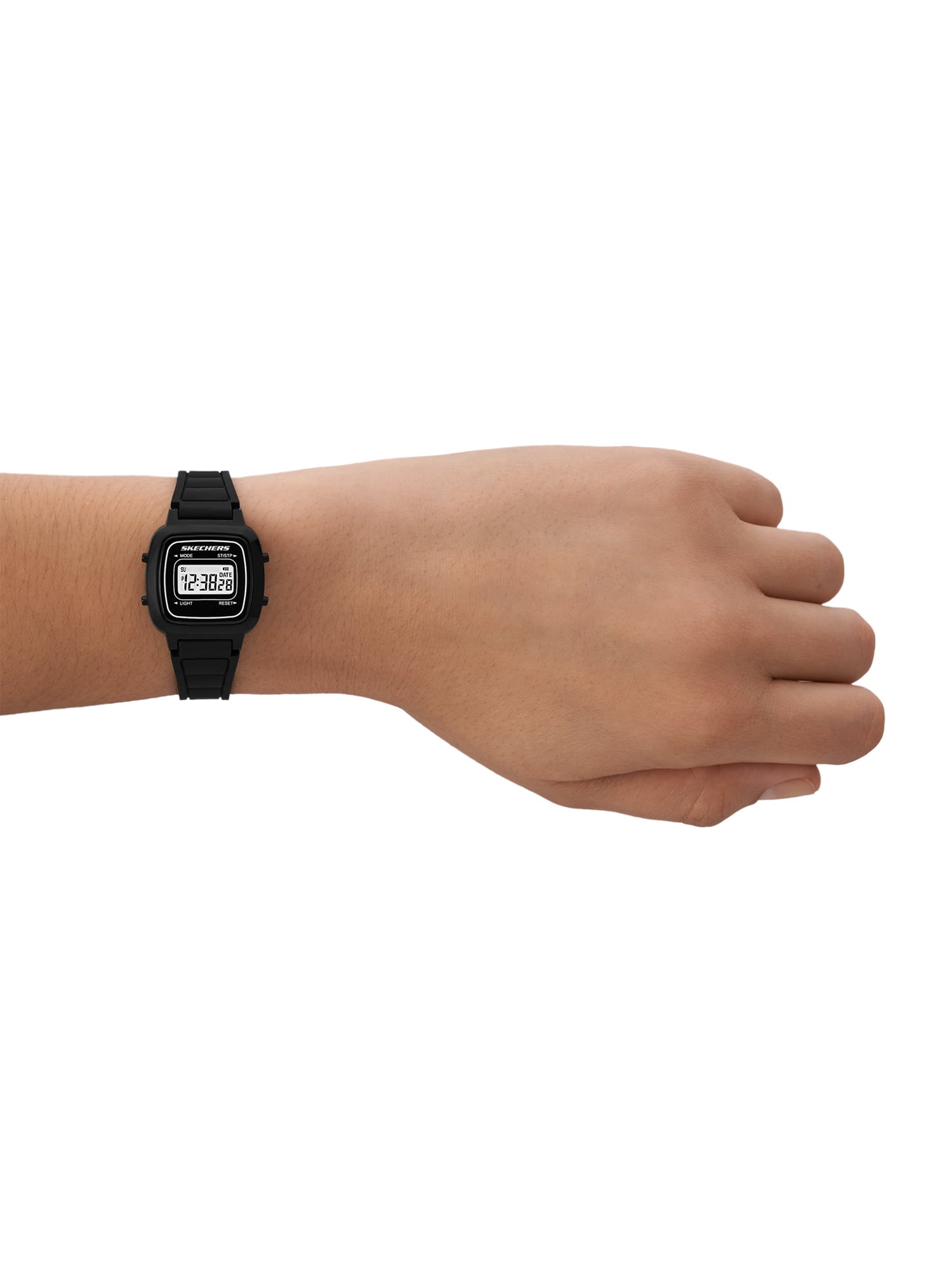 Skechers Women's Alta Digital Chronograph, Black Polycarbonate Wristwatch, SR2138W