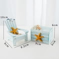 thumbnail image 2 of 1 Juego de Mini Silla de Playa, Muebles en Miniatura, Miniaturas de Mesa, Silla en Miniatura, Silla Decorativa A, 2 of 5