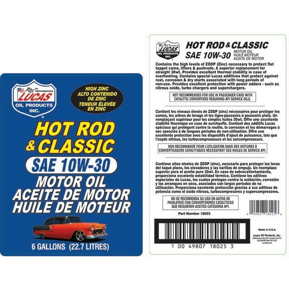 SAE 10W-30 API SN PLUS MOTOR OIL/1X