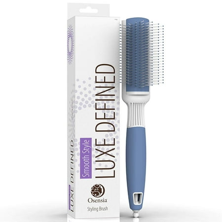 Luxe Defined Curl Brush Detangler – Customizable Natural Hair Brush with 7 Removable Rows – Curl Enhancer for Styling, Diffusing, Blow Drying, Smoothing – Detangling Brush for Curly Hair by (Best Way To Blow Dry Curly Hair)