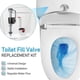 thumbnail image 5 of Toilet Fill Valve, 2 Sets Toilet Float Replacement Kit with Tank and Bowl Water Control Seat Bolts, 5 of 5