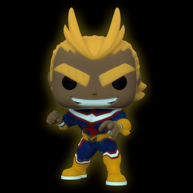 All might funko pop 2024 glow