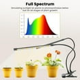 thumbnail image 2 of Grow Light Plant Light Indoor Plants Full Spectrum Clip Plant Growing Lamp Level Dimmable Auto On Off Timing Hrs ( ), 2 of 6