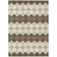 thumbnail image 2 of Addison Rugs Chantille Indoor/Outdoor Transitional Geometric Brown Washable Rectangle Rug, 2'6" x 3'10", 2 of 6