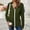 Army Green, variant on YLOMAY Women's Solid Color Casual Hooded Coat, Long Sleeve Comfy Loose Jackets Tops Full Zip Going Out Clothes with Pockets up to 45% Off