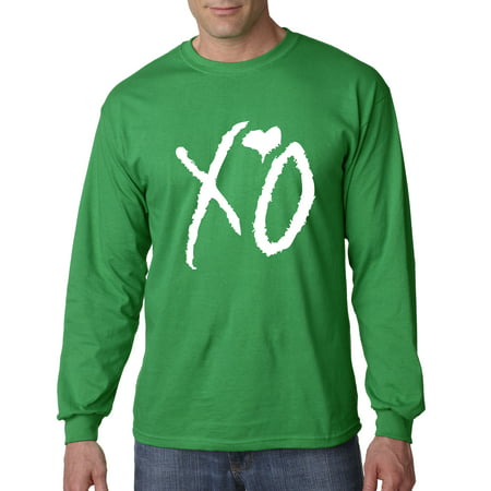 763 - Unisex Long-Sleeve T-Shirt XO The Weeknd Weekend Whiteout 3XL Kelly
