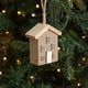 thumbnail image 4 of Adornos navideños, adornos navideños, regalos navideños, casa de Navidad de madera maciza, adorno colgante de árbol en miniatura, casa de madera, decoraciones colgantes decorativas, colgante de madera, 4 of 6