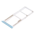 thumbnail image 5 of Bandeja de tarjeta SIM de repuesto, soporte para ranura para tarjeta de memoria con cepillo de expulsión para Xiaomi Redmi Note 9, color azul claro, 5 of 5