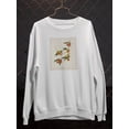 thumbnail image 3 of Rathbone Warbler Sweatshirt Women -John James Audubon Designs, Female 4X-Large, 3 of 4