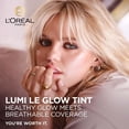 thumbnail image 3 of L'Oréal Paris Lumi Le Glow Tint, Skin Tint Foundation, 3 of 8