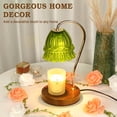 thumbnail image 4 of Fountwell Flower Candle Warmer Lamp with Timer, Dimmable Lotus Candle Lamp Warmer – Mother’s Day Birthday Gift for Women, Housewarming Home Decor for Candles, 4 of 7