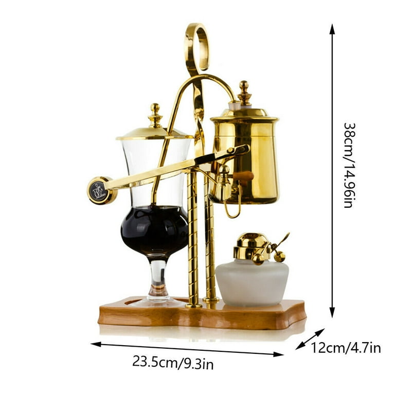 Siphon coffee maker Tea Siphon pot vacuum coffeemaker glass type coffee  machine filter 5cup - King of Cocaine